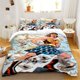 thumbnail image 1 of 3pcs Bedding set Bedding Cushion Cover Wonder Woman Bedding Soft Polyester, 1 of 1