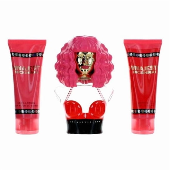 Set de perfume Nicki Minaj Onika para mujer, 3 piezas