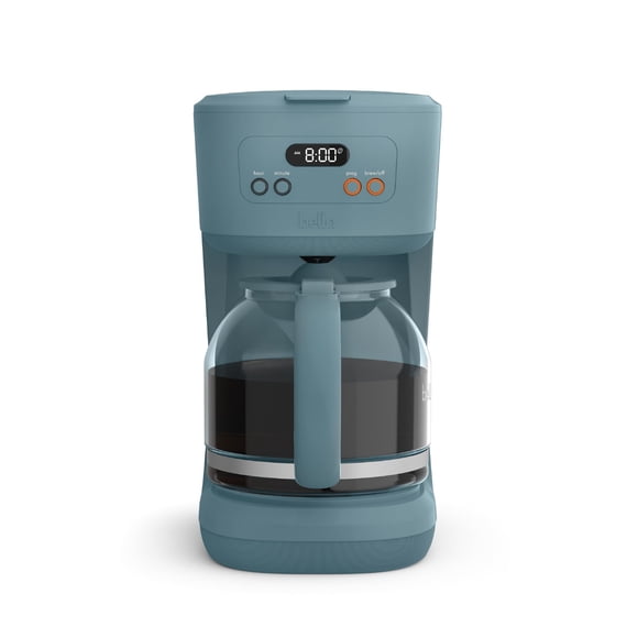 Cafetera BELLA programable para 12 tazas con filtro reutilizable