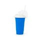 thumbnail image 3 of Slushy Maker Cup, máquina para hacer zumos de cola y leche, color azul, 3 of 9