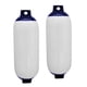 thumbnail image 3 of 2 Uds Guardabarros De Barco Marino Premium PVC Parachoques Muelle Escudo Protección Azul Blanco, 3 of 3
