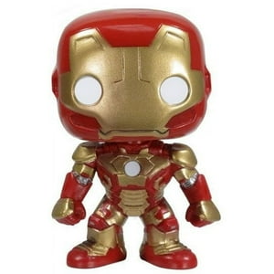 Figura De Acción Funko Pop Marvel Iron Man Película 3 Multicolor