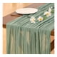 thumbnail image 1 of Camino De Mesas Gasa Rectangular Mantel Centro Tela 300 X 90 Cm Verde, 1 of 10