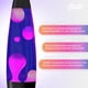thumbnail image 2 of Lámpara Liquid Motion JAMBO Magma Light de 16 pulgadas, color lila y blanco, 2 of 9