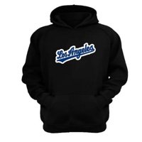 Genérico - Polerón Canguro Los Angeles Negro Talla Xl Unisex