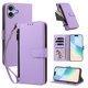 thumbnail image 2 of Funda con Billetera para [iPhone 16 Plus] con Bolsillo Zipper y Tarjetero Morado claro, 2 of 6