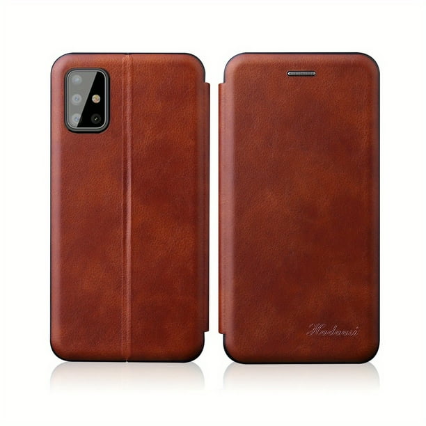 Flip Cover With Card Foldable Stand Mobile Phone Leather Case For Samsung S21Plus S22Plus S22ultra S23Plus S23UItra