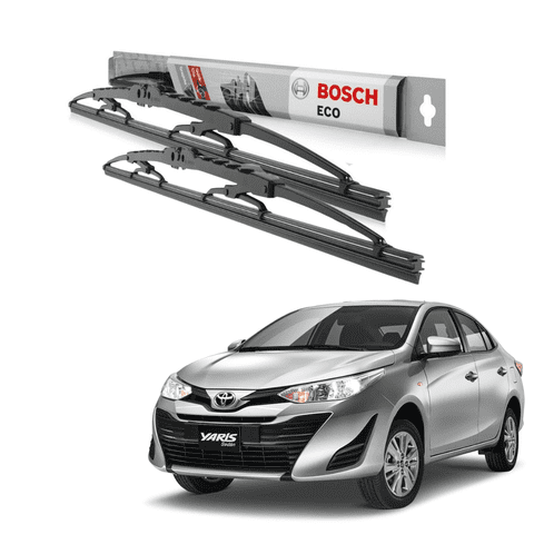 Plumillas Bosch Eco Para Toyota Yaris Sedán 2018-2023