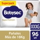 thumbnail image 2 of Pañales Babysec Super Premium XXXG, 96 Un, 2 of 2