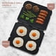 thumbnail image 5 of Planchas De Parrilla Focolk De Repuesto Para Cuisinart Gr 4np1, 5 of 5
