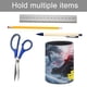 thumbnail image 5 of Star Wars-theme Cylinder Pen Holder Pencil Organizer with Flannel Lining PVC Leather Material Cardboard Base for study work 10*8CM, 5 of 6