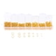 thumbnail image 2 of Juego De Caja De Anillos Abiertos De 1500 Piezas Para Hacer Joyas DIY Y Encontrar Oro, 2 of 5