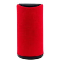 Genérico - Parlante Altavoz Bluetooth Rojo Con Usb