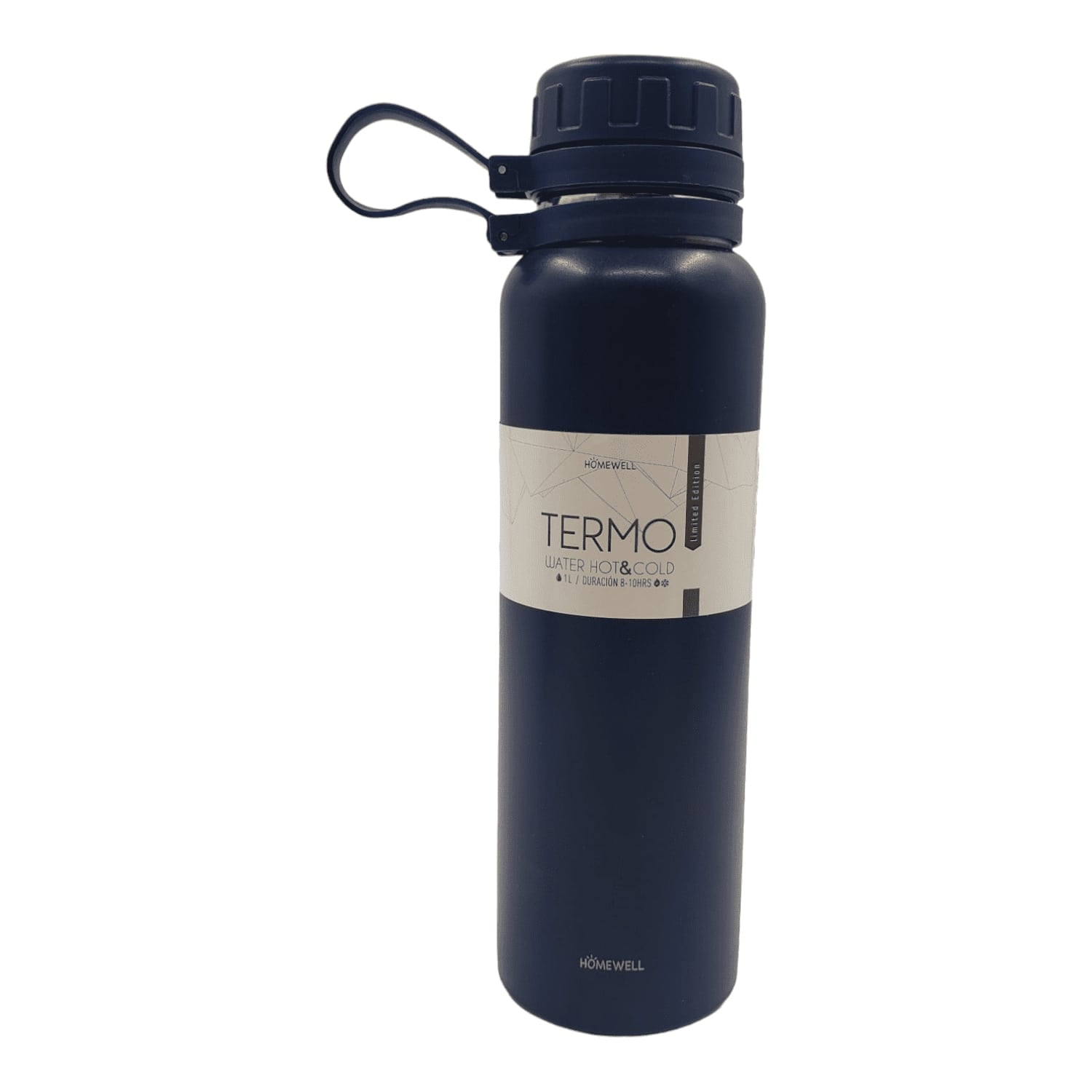 Homewell - Termo Metálico Azul 1l