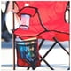 thumbnail image 3 of Silla Plegable Camping Playa Picnic Con Porta Vasos Azul Roja, 3 of 3