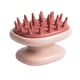 thumbnail image 5 of Ducha De Mano Cabello Cuero Cabelludo Champú Masajeador Cepillo Depurador De Cabeza Salón Rosa, 5 of 5