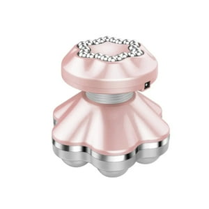 Importclick - Mini Masajeador Portátil Mano 10X9 Cm Rosado