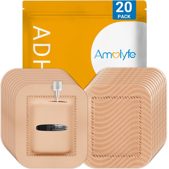 Funda Adhesiva Amolyfe Pack 20 – Color Beige – Compatibilidad Tandem Mobi Libre 3/Plus