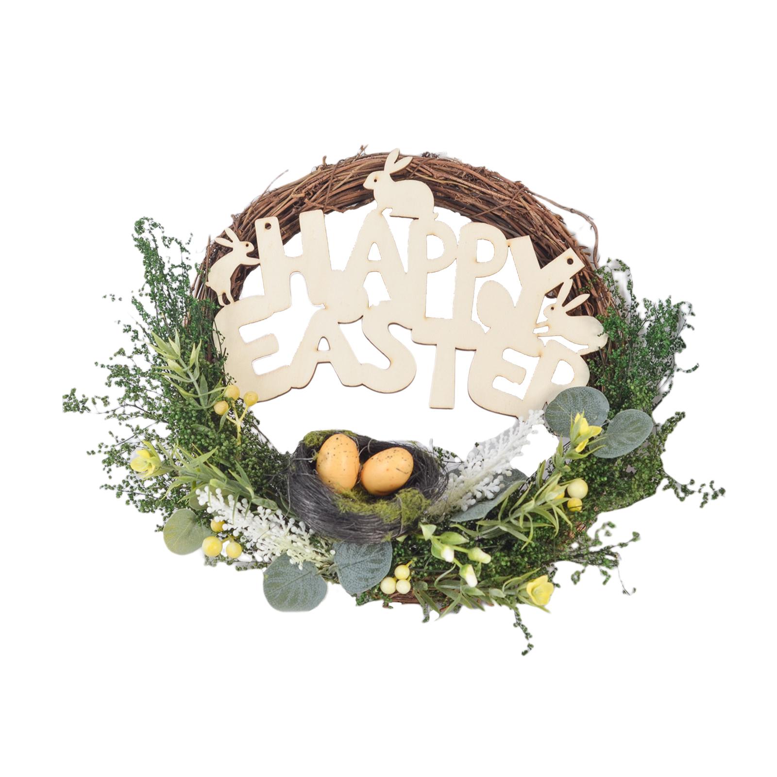 Bothyi - 27X29Cm Guirnalda De Pascua Decoración Suministros Para Fiestas Accesorios Para Fotos Suministros Para Vacaciones