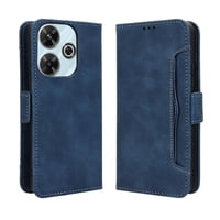 Funda Tipo Billetera Foxdock Para Xiaomi Redmi Note 13R 5G – Tapa Flip Con Tarjetero