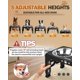 thumbnail image 2 of Comedero Elevado Ajustable para Perros Jovrun con 5 Alturas, 2 of 7