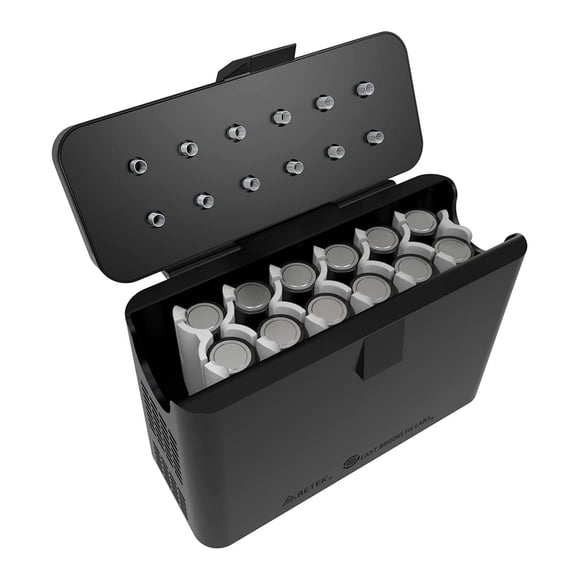 Cargador de baterías y estuche para baterías recargables AA East Brooklyn Labs RadCAD