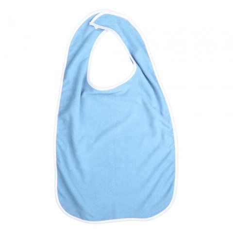 Magideal - Baberos Para Ancianos, Baberos Para Comer, Protector De Ropa, Baberos Lavables Resistentes A Las Manchas Para Adultos, Baberos Para Comer Para Mujeres Azul Claro