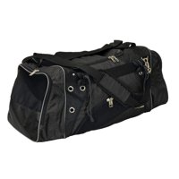 Bolsa De Lacrosse Martin Sports Personal Negra De Nailon, 31 Cm De Largo X 14 Cm De Ancho X 11 Cm De