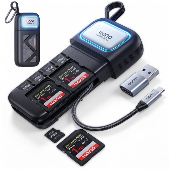 Lector de tarjetas llano USB 3.2 Gen1 312 MB/s