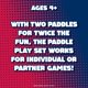 thumbnail image 5 of Set de juego de paletas Koosh 4 de julio – juego al aire libre, 5 of 5