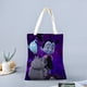 thumbnail image 2 of Vampirina Bolso de tela con estampado de lienzo para mujer, bolsa de compras reutilizable y estética, con cremallera interior, regalo para mujer,38*45cm., 2 of 6