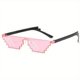 thumbnail image 1 of Mosaic Print Rimless Fashion Glasses For Women Men Color Block Irregular Frame Sunglasses Flat Top Eyewear, 1 of 3