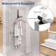 thumbnail image 4 of Ganchos plegables para puerta WLCSNG 2 piezas negro, capacidad 9 kg, 4 of 7