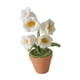 thumbnail image 2 of Regalo De Adorno De Flores Artificiales Tejidas A Mano Para Centros De Mesa De Amigos Blanco, 2 of 3