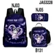thumbnail image 1 of Sanrio Kuromi Backpack Pencil Bag Student Primary and Middle kawaii Cartoon School Bag Mochila Birthday Gift For Girls Kids Boys, 1 of 3
