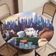 thumbnail image 5 of La vida secreta de tus mascotas-theme Fitted Round Tablecloths Elastic Edged Table Covers Waterproof Table Cloth for Kitchen Holiday Party Tables Decor 150cm, 5 of 6