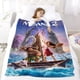thumbnail image 5 of Moana 2 anti-pilling, suave, ligera, esponjosa y acogedora de lujo para hogar y cocina – Perfecta para niños y adultos, 100 x 150 cm, 5 of 6