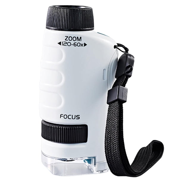 Conjunto de aprendizaje interactivo 60x con correa para niños, Azul; Bolsillo Portátil, 60 Juguetes Educativos con Luz LED para Exteriores para Niños B blanco
