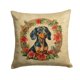 thumbnail image 1 of Cojín Caroline's Treasures Dachshund Christmas, 35 x 35 cm, 1 of 5