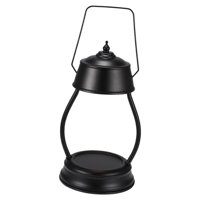 Magideal - Lámpara Calentadora De Velas Regulable, Lámpara De Fusión De Velas De Aceite De Fragancia Para Velas Perfumadas, Derretimientos De Cera, Velas En Tarr Negro