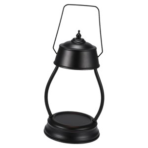 Magideal - Lámpara Calentadora De Velas Regulable, Lámpara De Fusión De Velas De Aceite De Fragancia Para Velas Perfumadas, Derretimientos De Cera, Velas En Tarr Negro