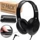 thumbnail image 1 of Auriculares resistentes para aula Barks, paquete de 12, alta durabilidad, 1 of 6