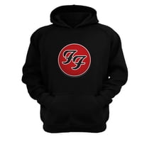 Genérico - Polerón Canguro Foo Fighters Negro Talla M Unisex