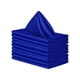 thumbnail image 2 of 10 servilletas de mesa de , 18,90 pulgadas x 18,90 pulgadas, servilletas cuadradas elegantes lavables y reutilizables para uso doméstico, hoteles Azul, 2 of 5