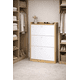 thumbnail image 3 of Zapatero Compacto Velux Nordic Blanco/Madera 18 Pares MDP 15mm 114×60×24, 3 of 13