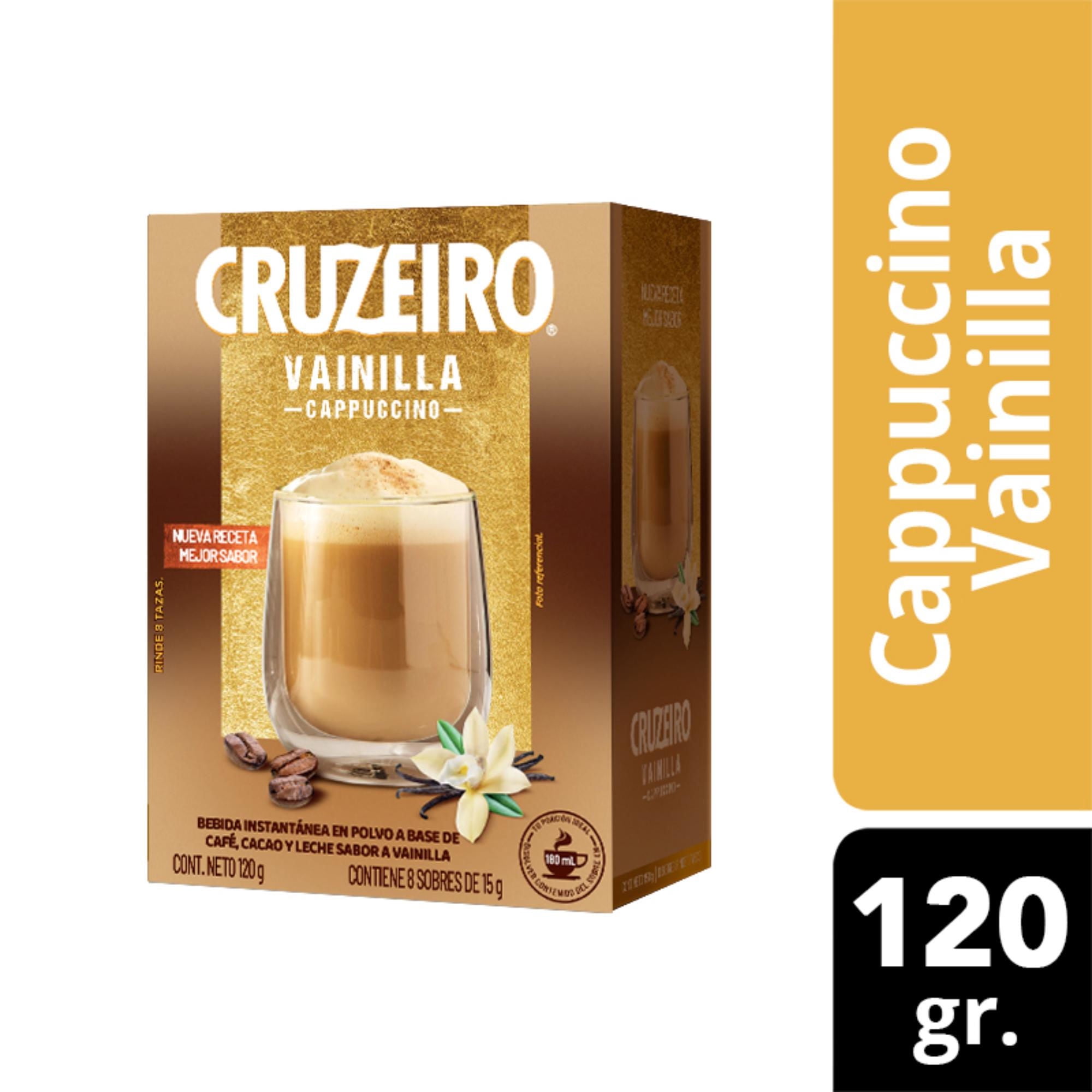 Café Mix Cappuc Vain Sach Caja 120 g Cruzeiro