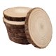 thumbnail image 1 of Juego De Posavasos De Madera 9 Unidades 13 A 14 Cm Estilo Rústico, 1 of 4