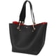 thumbnail image 3 of Bolso de mano Sqlp, tamaño grande, de diseño para mujer, color negro, 3 of 7