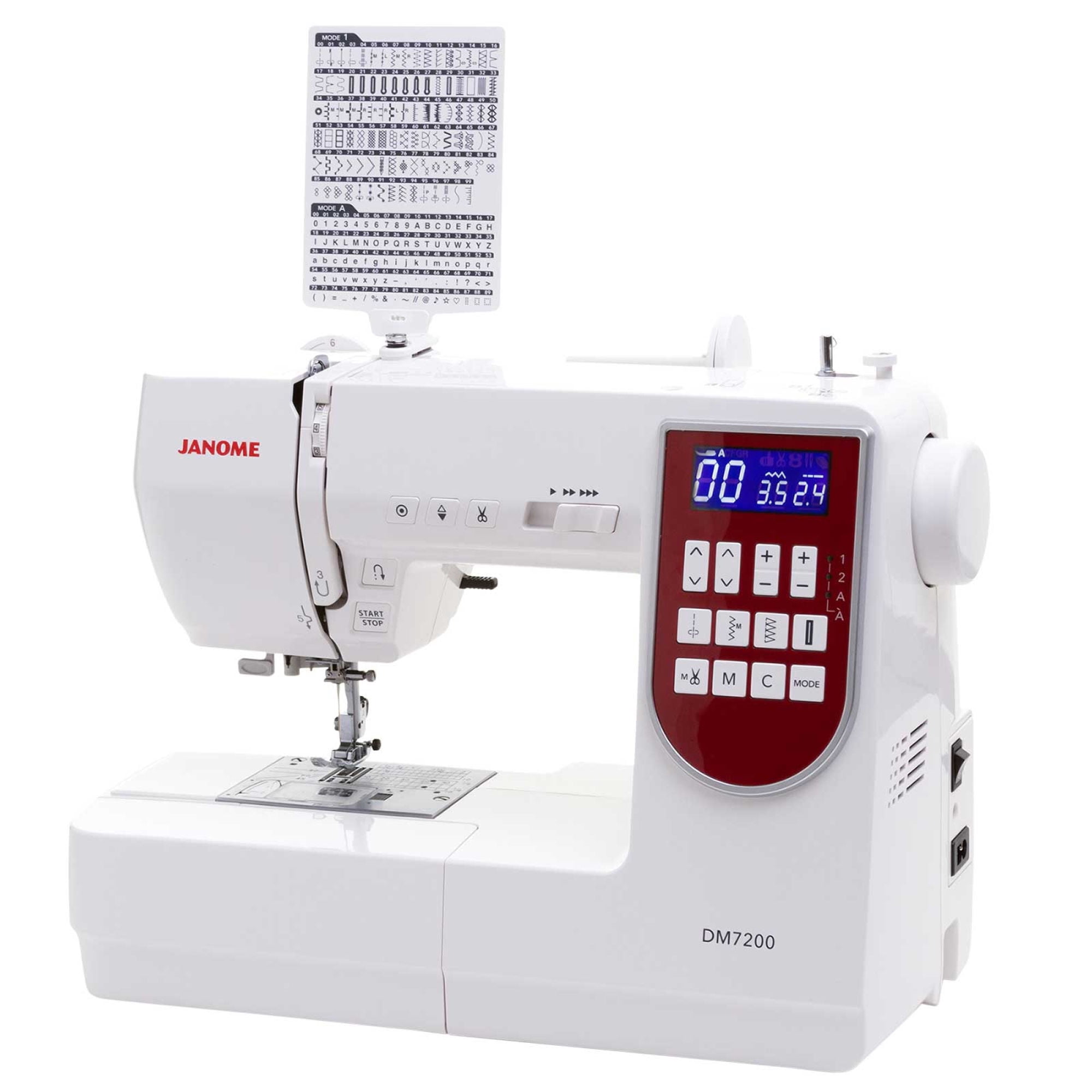 Máquina de Coser Computarizada DM7200 Blanco