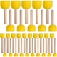 thumbnail image 1 of Juego de pinceles de esponja Vivinin Round, 30 unidades, para pintar manualidades para niños, 1 of 7